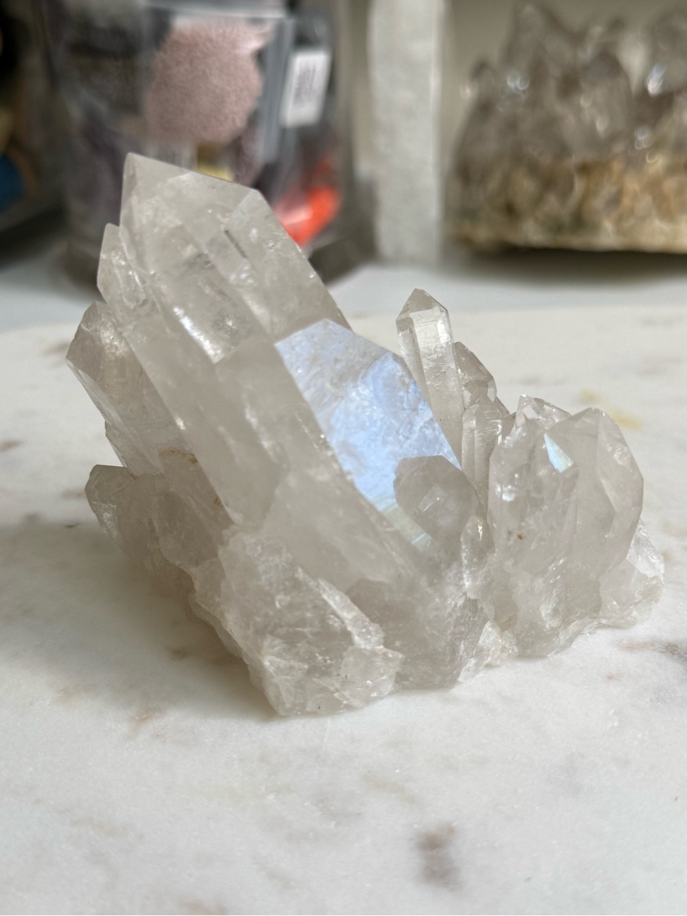 Deal of the day! Natural clear quartz cluster specimen - Picture 5 of 6